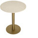 Iska Cream / Antique Gold Bar Table